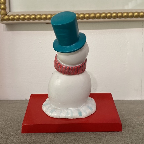 Holiday Snowman Stocking Holder 🎄✨⛄️💖🎄 - Picture 4 of 8